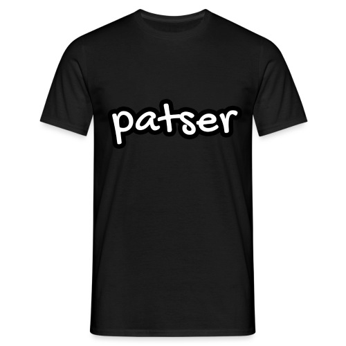 Patser - Basic White - Mannen T-shirt