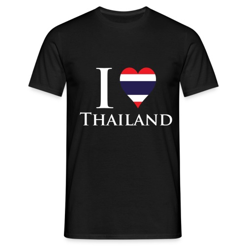 I Love Thailand Black - Men's T-Shirt
