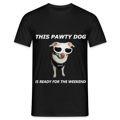 Pawty Dog - Men's T-Shirt