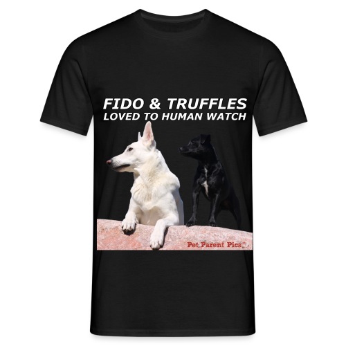 Fido and Truffles - Men's T-Shirt