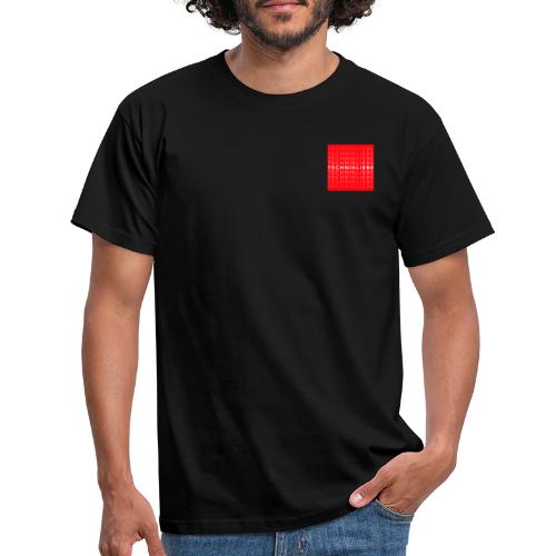 Technikliebe-Quadrat (klein) - Männer T-Shirt
