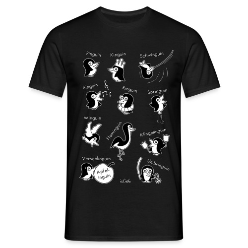 Pinguinparty - Männer T-Shirt