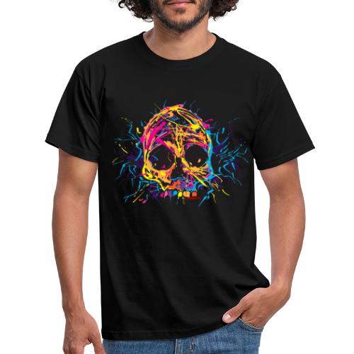 color skull - Männer T-Shirt