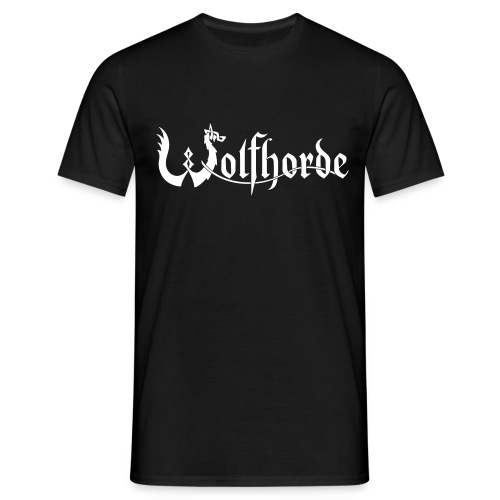 wolfhorde vector black - Men's T-Shirt