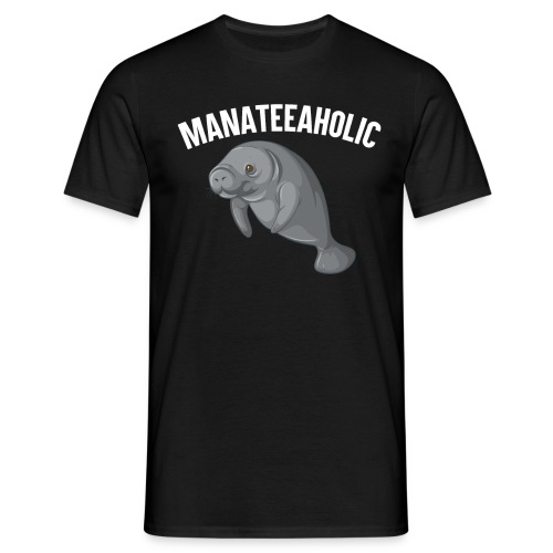 Manateeaholic Seekuh Meerestiere Zoologe Manatee - Männer T-Shirt