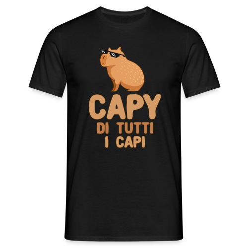 Capy Di Tutti I Capi Capybara Geschenk Chinchilla - Männer T-Shirt