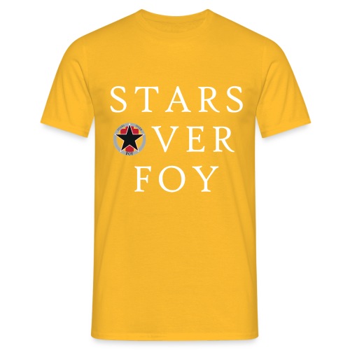 starsoverfoy large logo shirt - Men's T-Shirt