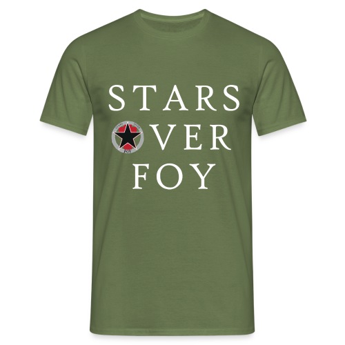 starsoverfoy large logo shirt - Men's T-Shirt