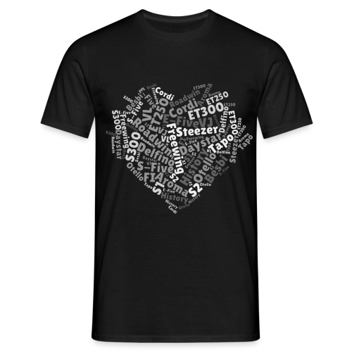 snm-daelim-models-heart-g - Männer T-Shirt