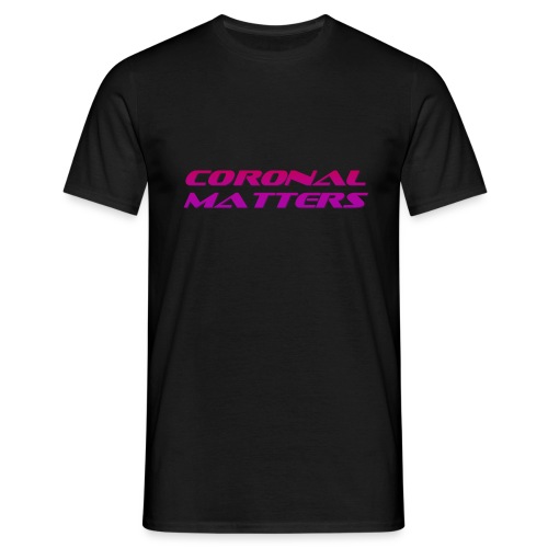 Coronal Matters logo and album art - T-shirt herr