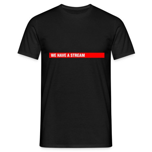 Stream Logo Gross - Männer T-Shirt