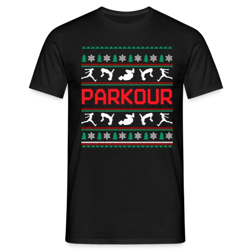Parkour noël cadeau parkour freerun - T-shirt Homme