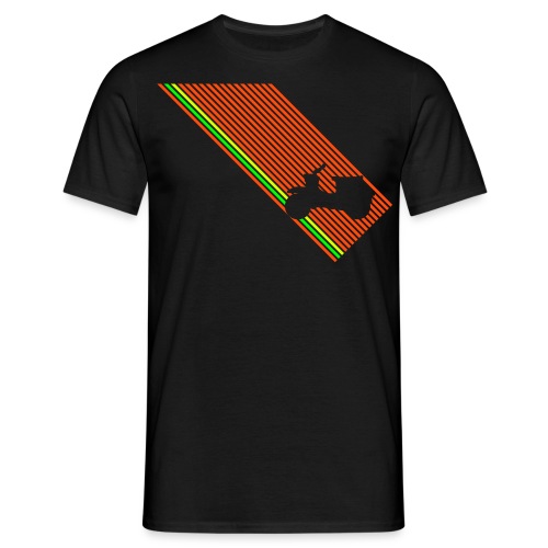 schwalbe streifen diagonal - Männer T-Shirt