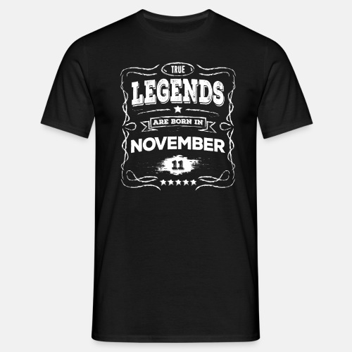 True legends are born in November