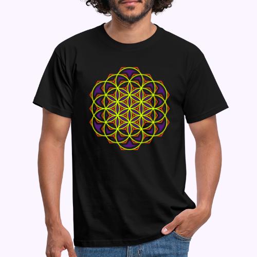 Flower of Life 2 - Herre-T-shirt