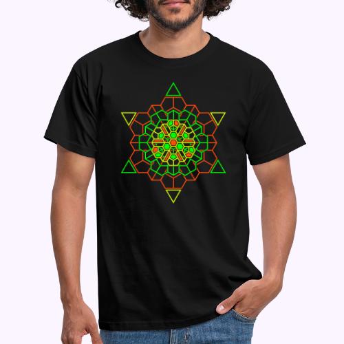 Cosmic Crystal Front - Herre-T-shirt