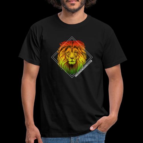 LION HEAD - UNDERGROUNDSOUNDSYSTEM - Männer T-Shirt