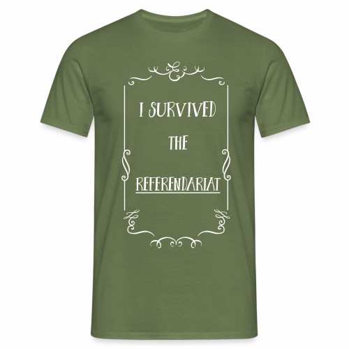 I survived the Referendariat - Männer T-Shirt