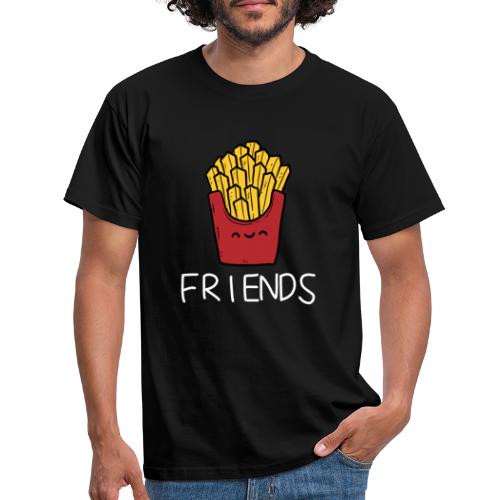 Burger und Pommes Best Friends Partnerlook - Männer T-Shirt