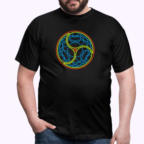 Triple Yin Yang - Men's T-Shirt