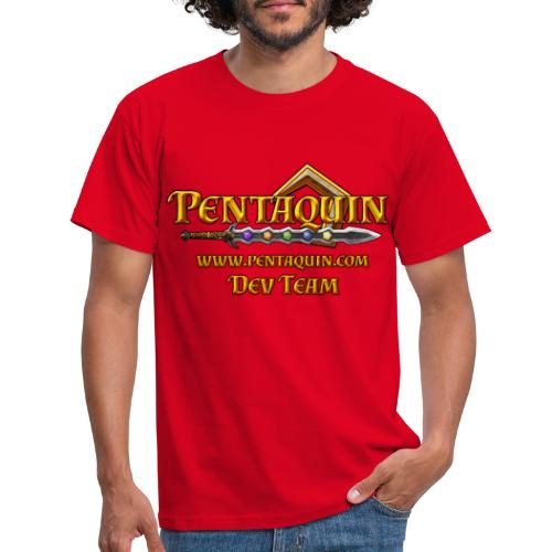 Pentaquin Logo DEV - Männer T-Shirt