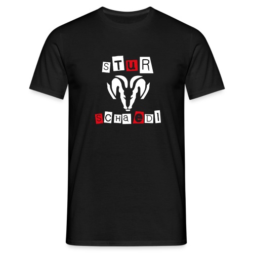 Sturschaedl Band Logo - Männer T-Shirt