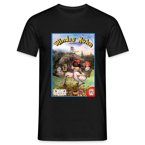 Blindes Huhn Cover - Männer T-Shirt