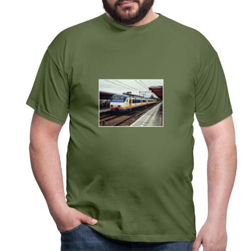 Een Sprinter op station Almere Buiten - Mannen T-shirt