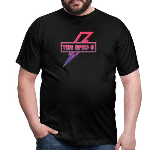 The Epic 8 - värillinen logo - Miesten t-paita