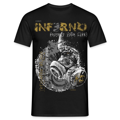 INFERNO | PROTECT YOUR LIFE - Männer T-Shirt