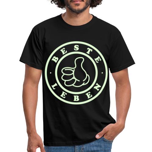 Beste Leben Logo - Männer T-Shirt