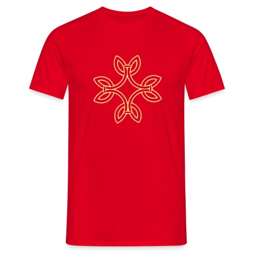 Knoten Schwieck - Männer T-Shirt