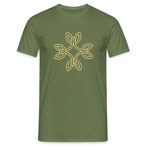 Knoten Schwieck - Männer T-Shirt