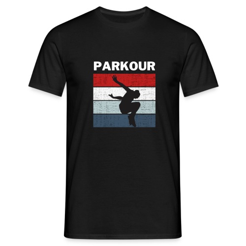 Parkour color cadeau parkour humour traceur - T-shirt Homme