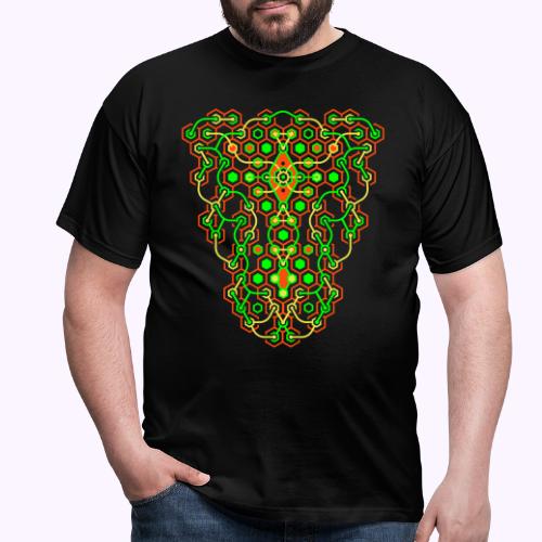 Cybertron Maze Front Print - T-shirt Homme