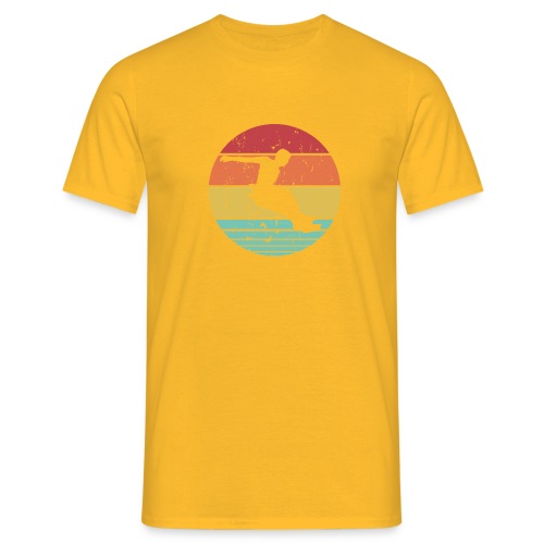 Sunset parkour couleur cadeau parkour - T-shirt Homme