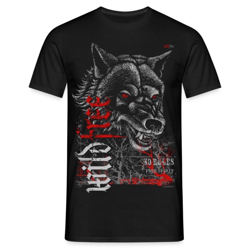 WILDFREE | WOLF - Männer T-Shirt