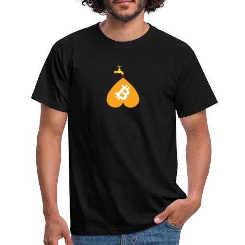 Bitcoin Faucet Style - Maglietta da uomo
