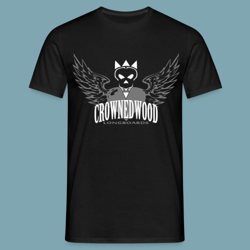 Heart_CROWNEDWOOD_Skull - Männer T-Shirt