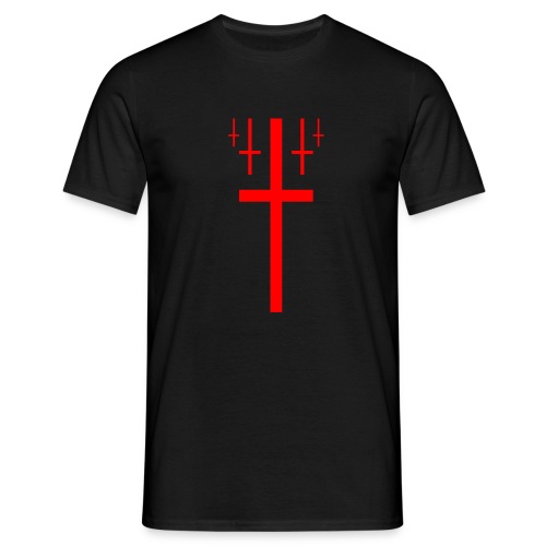 cross christus god jesus - Men's T-Shirt