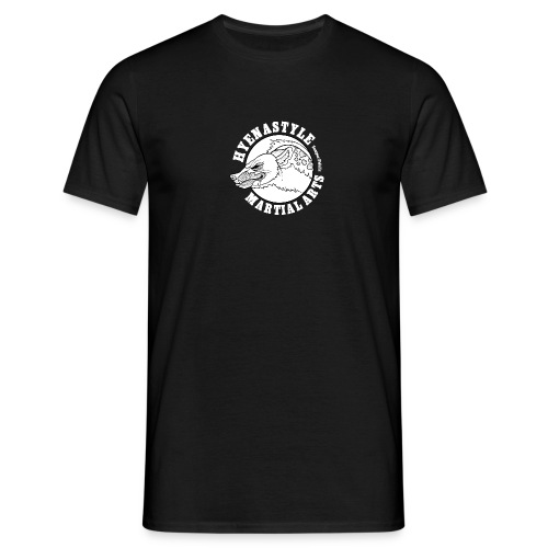 Whitelogo gif - Männer T-Shirt
