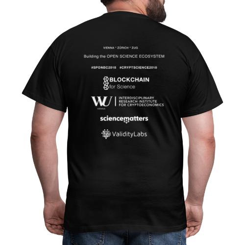 SPONBC2018 CRYPTSCIENCE2018 - Men's T-Shirt