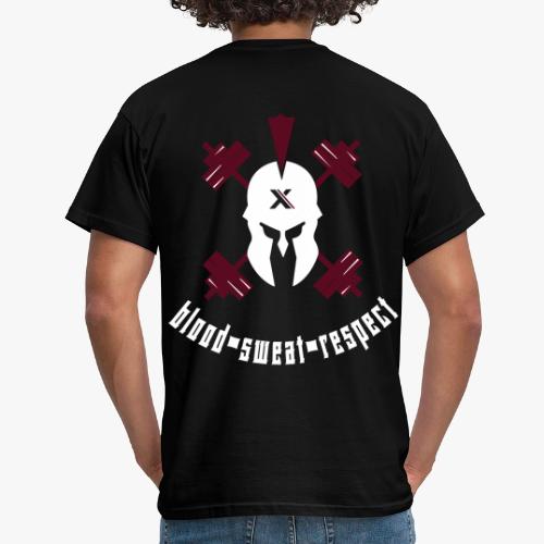 blood sweat respect - Männer T-Shirt