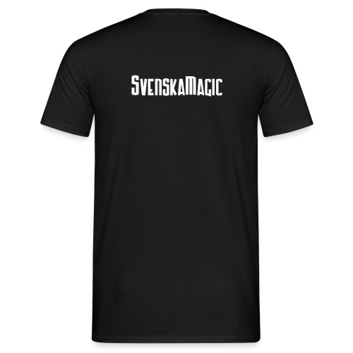 svmlogo vit - T-shirt herr