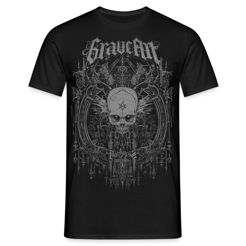 Darkness Unfolds by GraveArt - Men's T-Shirt