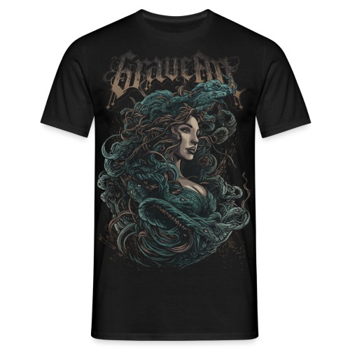 Medusa by GraveArt - Men's T-Shirt