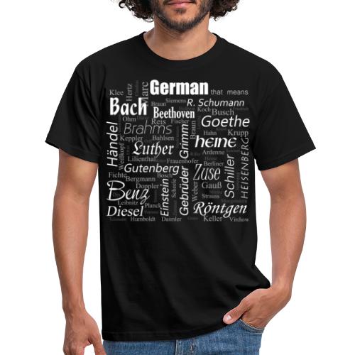 German that means - Männer T-Shirt