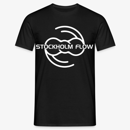Stockholm Flow Old Logo White - T-shirt herr