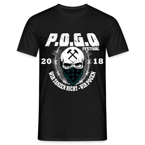 POGO FESTIVAL SHIRT 2018 - Männer T-Shirt