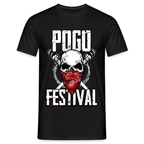 POGO FESTIVAL - HEUTE TRINKEN WIR RICHTIG - Männer T-Shirt